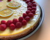 Cheese-cake citron framboise