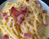 Pâte à la carbonara