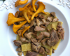 Rôti de veau aux chanterelles