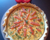 Quiche saumon poivron