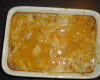 Gratin de poires et caramel au beurre salé