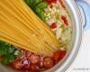 One pot pasta : linguines aux tomates cerise et basilic