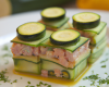 Terrine  de courgettes au saumon