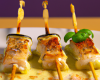 Brochettes de maquereau au parmesan