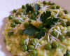 Risotto au petits pois