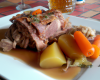 Rôti de veau à la biere