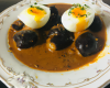 Bitok sauce aux œufs de lompe noirs