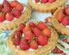 Tartelettes aux fraises et mascarpone au citron vert