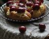 Tarte aux cerises profiteroles