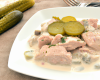 Blanquette de veau aux cornichons