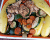 Tajine au poulet et aux courgettes