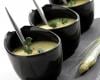 Verrine de mousse aux asperges