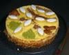 Cheese-tarte aux abricots caramélisés au Marsala