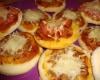 Mini pizzas maison