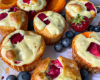 Muffins Philadelphia fruits des bois