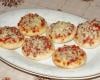 Mini pizzas végétariennes