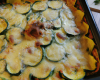 Gratin de courgettes aux ravioles inratable