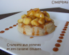 Crumpets aux pommes et caramel