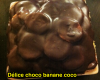 Délice choco banane coco