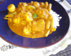 Porc au curry et gingembre