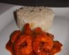 Curry de crevettes au lait de coco facile