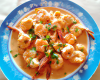 Curry de langoustines au gingembre frais