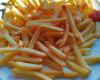 Frites marinées