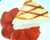 Gâteau de crepes aux fraises