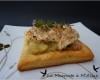 Tartelette poulet, rhubarbe & thym