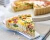 Quiche aux asperges et au jambon de Parme