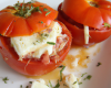 Tomate farcie au chèvre maison