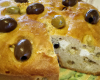 Cake aux olives et à la féta