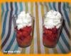 Verrine aux fruits et sa chantilly