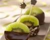 Bonbon de kiwi (fruit )chocolat