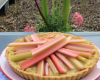 Tarte à la rhubarbe généreuse