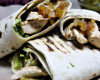 Wraps au poulet et pesto maison