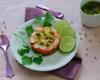 Tartare tiède de bâtonnets Saveur Coraya aux lentilles et vinaigrette au persil