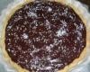 Tarte au chocolat sur lit de Poires