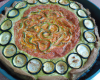 Tourte saumon et courgette