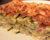 Lasagnes aux courgettes et à la crème de camembert