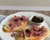 Toasts au jambon de Parme et tapenade