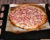 Pizza blanche aux lardons