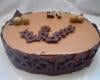 Entremet croquant et fondant tout chocolat