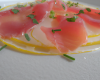 Carpaccio de poisson