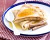 Crêpes 'façon suzette' aux saveurs catalanes