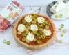 Pizza sans gluten aux légumes et au chèvre