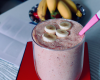 Smoothie banane fraise