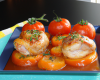 Tomates farcies au poulet