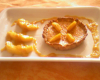 Tartelettes citrouille-pêche et son coulis épicé