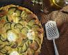 Tarte à la courgette et au chèvre